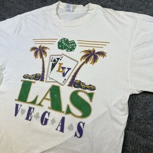 Vintage Las Vegas Shirt Jerzees XL